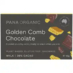 Woolworths Pana Organic Chocolate – From the Health Food Aisle offer