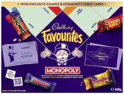 Coles Cadbury Favourites Monopoly Games Box offer