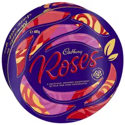Coles Cadbury Roses Tin offer