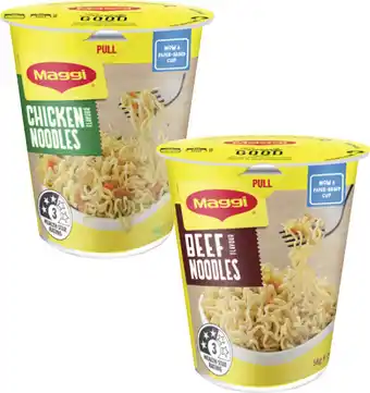 Coles Maggi Instant Noodle Cup-65g offer