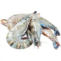 Woolworths Australian Thawed Extra Large Raw Tiger Prawns offer