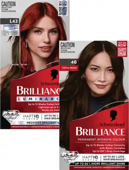 Coles Schwarzkopf Brilliance Colourant offer