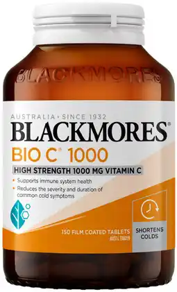 Coles Blackmores Bio C 1000mg Vitamin C Tablets offer