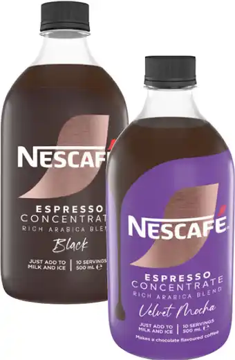 Nescafé Espresso Concentrate Liquid Coffee