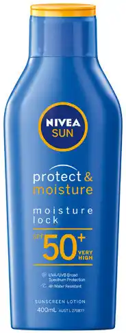 Coles Nivea Sun Protect & Moisture Sunscreen SPF50+ offer