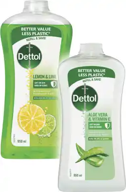Coles Dettol Anti-Bacterial Hand Wash Refill offer