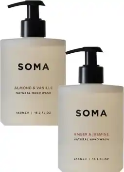 Coles Soma Hand Wash offer
