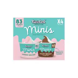 Woolworths Twisted Minis Frozen Yoghurt offer