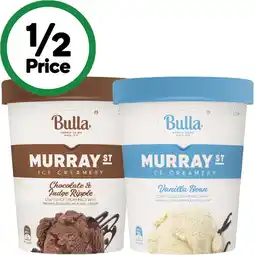 Woolworths Bulla Murray St Ice Cream Tub offer
