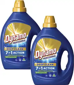 Coles Dynamo Professional Laundry Liquid offer