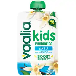 Woolworths Vaalia Kids Yoghurt Pouch offer