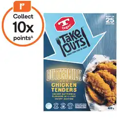 Woolworths Tegel Take Outs Buttermilk Tenders, Karaage or Korean Style Chicken 360-400g offer