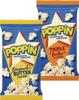 Coles Poppin Microwave Popcorn offer