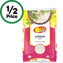 Woolworths SunRice Jasmine Fragrant Rice offer