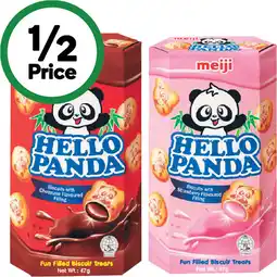 Woolworths Meiji Snacks offer