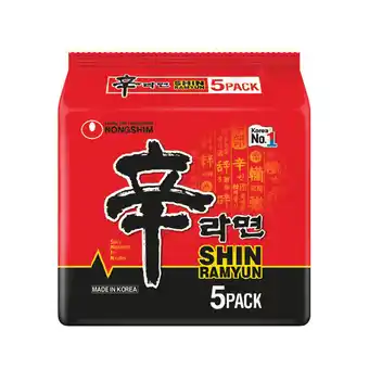 Woolworths Nongshim Noodles-5 offer