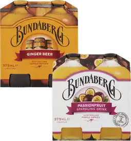 Coles Bundaberg Brewed Soft Drinks offer