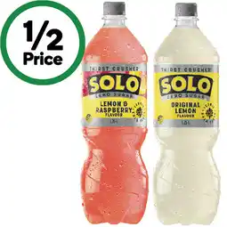 Woolworths Solo Soft Drink Varieties offer