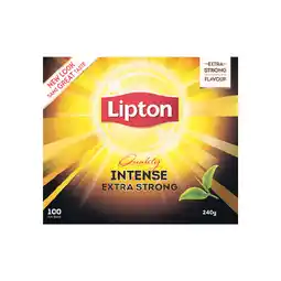 Woolworths Lipton Quality Intense Black Tea Bags offer