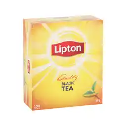 Woolworths Lipton Quality Black Tea Bags or English Breakfast Tea Bags Pk 100 offer