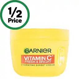 Woolworths Garnier Vitamin C Hydrating Sorbet Cream offer