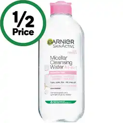 Woolworths Garnier Skin Active Micellar Cleansing Water All-In-1 offer