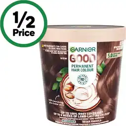 Woolworths Garnier Good Permanent Hair Colour offer