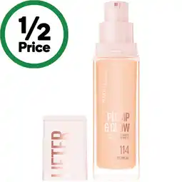 Woolworths Maybelline Lifter Plump & Glow Foundation SPF 15 offer