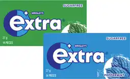 Coles Extra Envelope Chewing Gum offer