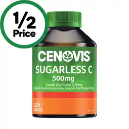 Woolworths Cenovis Sugarless Vitamin C 500mg Chewable Tablets offer