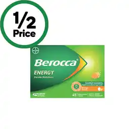 Woolworths Berocca Energy Effervescent Tablets offer