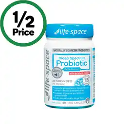 Woolworths Life-Space Broad Spectrum Probiotic Capsules offer