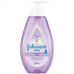 Woolworths Johnson’s Baby Bedtime Bath or Baby Shampoo 500ml offer