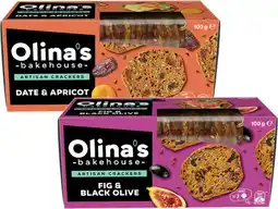 Coles Olina's Artisan Crackers-100g offer
