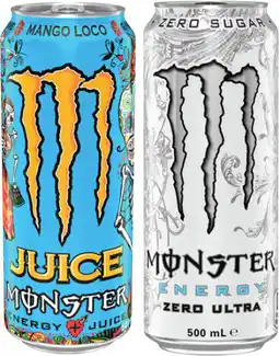 Coles Monster Energy Drink offer