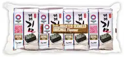 Coles Obap Roasted Seasoned Seaweed 40g offer