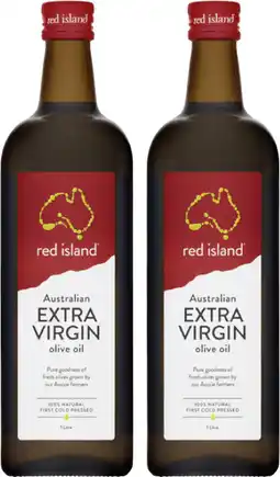 Coles Red Island Extra Virgin Olive Oil offer