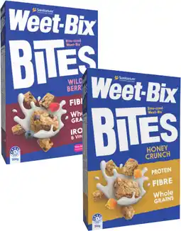 Coles Sanitarium Weet-Bix Bites-510g offer