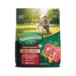 Woolworths Nature’s Gift Grain Free Dry Dog Food offer