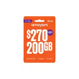 Woolworths amaysim $270 Starter Pack§ offer