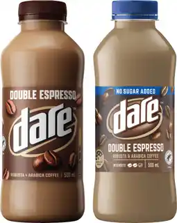 Coles Dare Iced Coffee offer