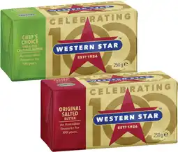 Coles Western Star Butter offer