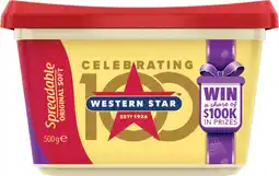Coles Western Star Spreadable Blend offer