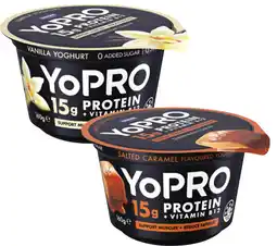 Coles YoPro High Protein Yoghurt No Added Sugar offer