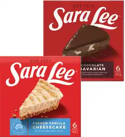 Coles Sara Lee Frozen Cheesecake-425g offer