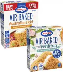 Coles Birds Eye Air Baked Fish-380g offer