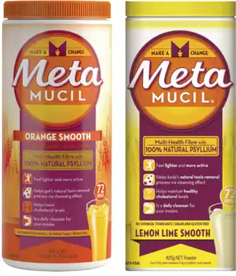 Metamucil Fibre Supplement 72 Doses