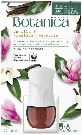 Coles Botanica by Air Wick Plug-In Diffuser & Refill offer