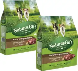 Coles Nature's Gift Dry Dog Food offer