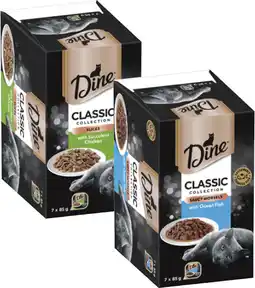 Coles Dine Classic Collection Cat Food offer